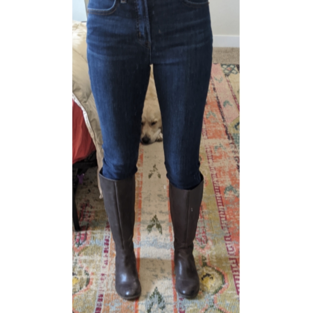 Gray knee high Jessica Simpson boots